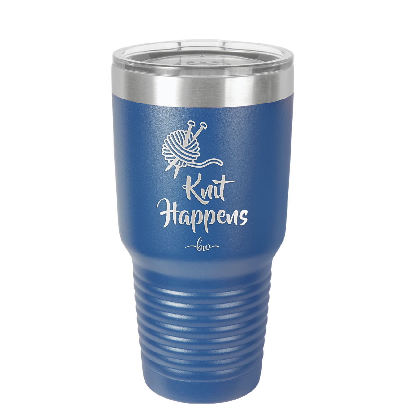 Knit Happens - Laser Engraved Stainless Steel Drinkware - 1622 -