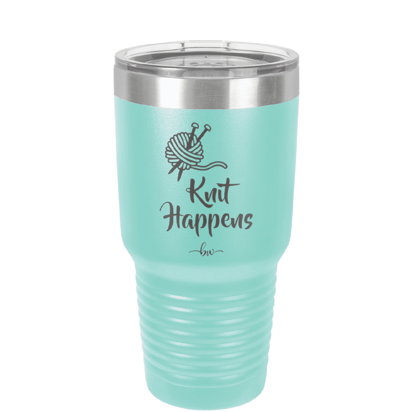 Knit Happens - Laser Engraved Stainless Steel Drinkware - 1622 -