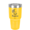 Knit Happens - Laser Engraved Stainless Steel Drinkware - 1622 -