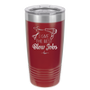 I Give the Best Blow Jobs Hair Stylist - Laser Engraved Stainless Steel Drinkware - 1625 -