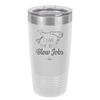 I Give the Best Blow Jobs Hair Stylist - Laser Engraved Stainless Steel Drinkware - 1625 -
