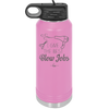 I Give the Best Blow Jobs Hair Stylist - Laser Engraved Stainless Steel Drinkware - 1625 -