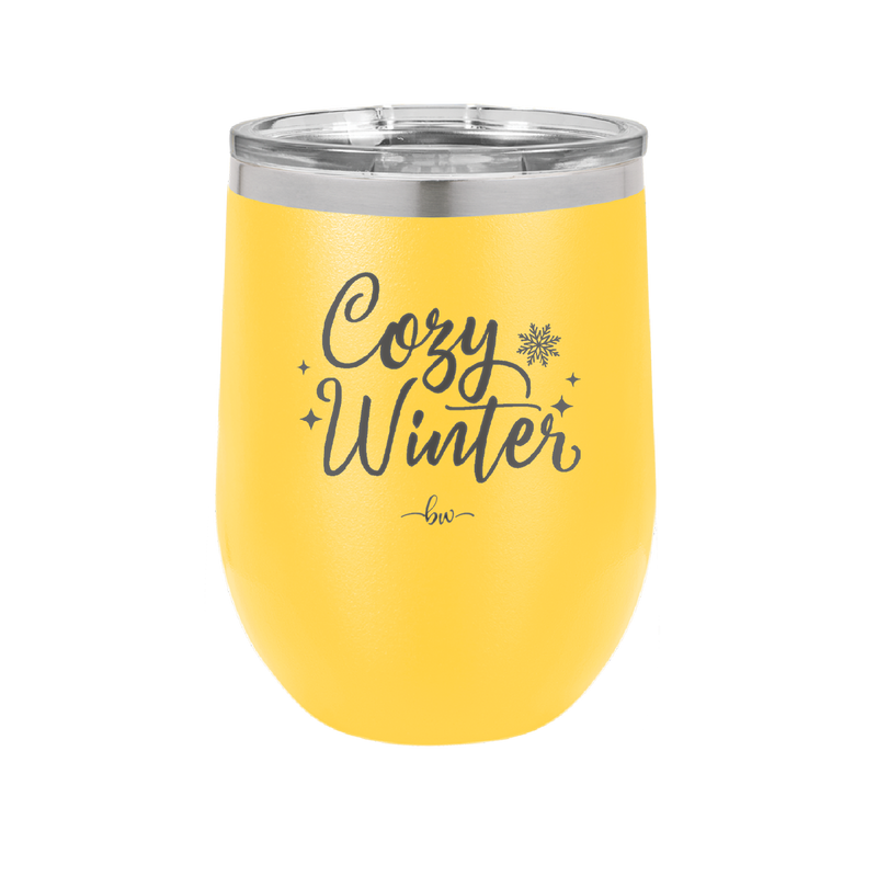 Cozy Winter - Laser Engraved Stainless Steel Drinkware - 1640 -