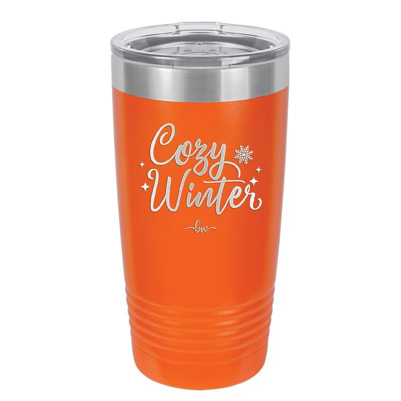 Cozy Winter - Laser Engraved Stainless Steel Drinkware - 1640 -