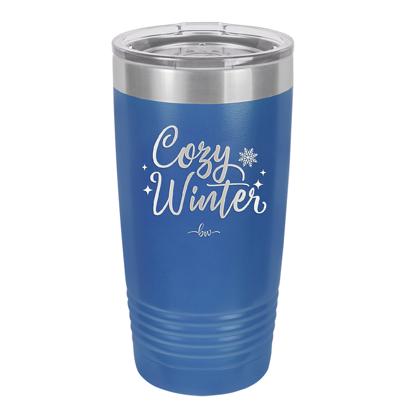Cozy Winter - Laser Engraved Stainless Steel Drinkware - 1640 -