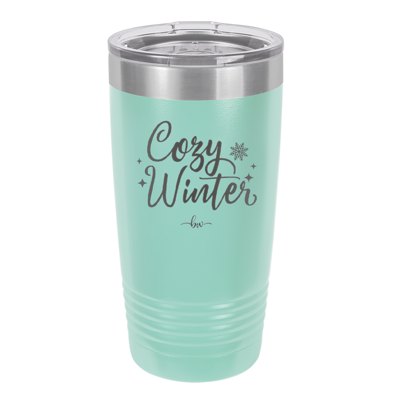 Cozy Winter - Laser Engraved Stainless Steel Drinkware - 1640 -