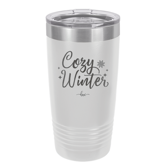 Cozy Winter - Laser Engraved Stainless Steel Drinkware - 1640 -