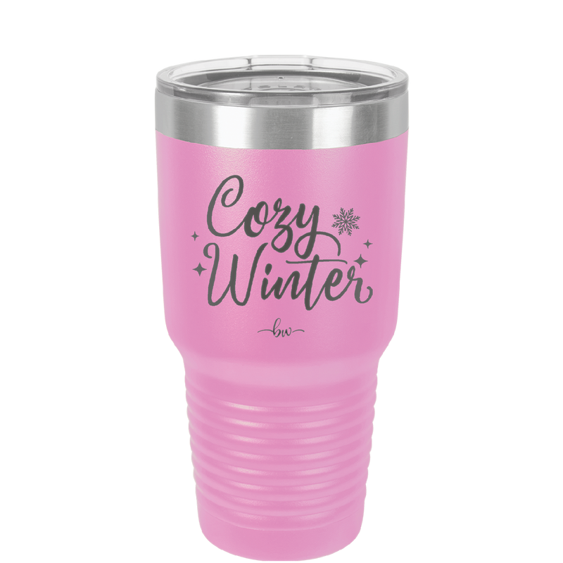 Cozy Winter - Laser Engraved Stainless Steel Drinkware - 1640 -