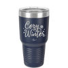 Cozy Winter - Laser Engraved Stainless Steel Drinkware - 1640 -