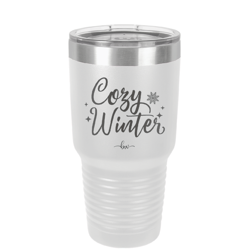 Cozy Winter - Laser Engraved Stainless Steel Drinkware - 1640 -