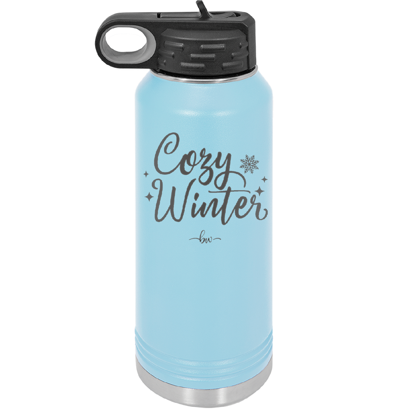 Cozy Winter - Laser Engraved Stainless Steel Drinkware - 1640 -