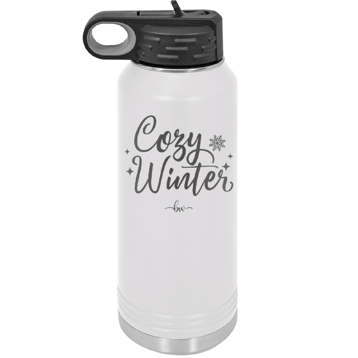 Cozy Winter - Laser Engraved Stainless Steel Drinkware - 1640 -