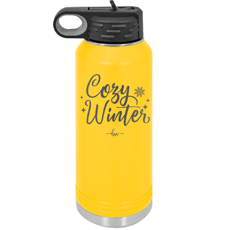 Cozy Winter - Laser Engraved Stainless Steel Drinkware - 1640 -
