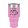 It Doesn't Get Easier You Just Get Stronger 1 - Laser Engraved Stainless Steel Drinkware - 1641 -