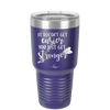 It Doesn't Get Easier You Just Get Stronger 1 - Laser Engraved Stainless Steel Drinkware - 1641 -