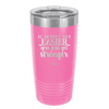 It Doesn't Get Easier You Just Get Stronger 2 - Laser Engraved Stainless Steel Drinkware - 1642 -