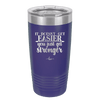 It Doesn't Get Easier You Just Get Stronger 2 - Laser Engraved Stainless Steel Drinkware - 1642 -