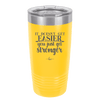 It Doesn't Get Easier You Just Get Stronger 2 - Laser Engraved Stainless Steel Drinkware - 1642 -