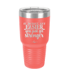 It Doesn't Get Easier You Just Get Stronger 2 - Laser Engraved Stainless Steel Drinkware - 1642 -