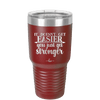 It Doesn't Get Easier You Just Get Stronger 2 - Laser Engraved Stainless Steel Drinkware - 1642 -