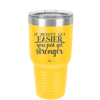 It Doesn't Get Easier You Just Get Stronger 2 - Laser Engraved Stainless Steel Drinkware - 1642 -