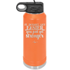 It Doesn't Get Easier You Just Get Stronger 2 - Laser Engraved Stainless Steel Drinkware - 1642 -