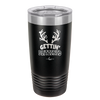 Getting Blitzened - Laser Engraved Stainless Steel Drinkware - 1643 -