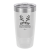 Getting Blitzened - Laser Engraved Stainless Steel Drinkware - 1643 -