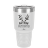 Getting Blitzened - Laser Engraved Stainless Steel Drinkware - 1643 -