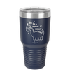 Fa La Rawr Rawr Dinosaur - Laser Engraved Stainless Steel Drinkware - 1644 -