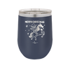 Merry Christmas Santa Unicorn - Laser Engraved Stainless Steel Drinkware - 1645 -
