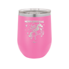 Merry Christmas Santa Unicorn - Laser Engraved Stainless Steel Drinkware - 1645 -