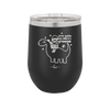 Dear Santa Dinosaur - Laser Engraved Stainless Steel Drinkware - 1646 -