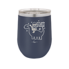 Dear Santa Dinosaur - Laser Engraved Stainless Steel Drinkware - 1646 -