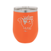 Dear Santa Dinosaur - Laser Engraved Stainless Steel Drinkware - 1646 -