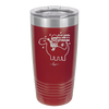 Dear Santa Dinosaur - Laser Engraved Stainless Steel Drinkware - 1646 -