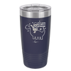 Dear Santa Dinosaur - Laser Engraved Stainless Steel Drinkware - 1646 -