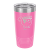Dear Santa Dinosaur - Laser Engraved Stainless Steel Drinkware - 1646 -