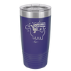 Dear Santa Dinosaur - Laser Engraved Stainless Steel Drinkware - 1646 -