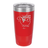 Dear Santa Dinosaur - Laser Engraved Stainless Steel Drinkware - 1646 -