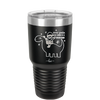 Dear Santa Dinosaur - Laser Engraved Stainless Steel Drinkware - 1646 -