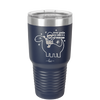 Dear Santa Dinosaur - Laser Engraved Stainless Steel Drinkware - 1646 -