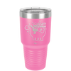 Dear Santa Dinosaur - Laser Engraved Stainless Steel Drinkware - 1646 -