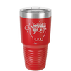 Dear Santa Dinosaur - Laser Engraved Stainless Steel Drinkware - 1646 -