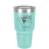 Dear Santa Dinosaur - Laser Engraved Stainless Steel Drinkware - 1646 -