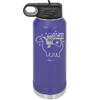 Dear Santa Dinosaur - Laser Engraved Stainless Steel Drinkware - 1646 -