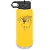 Dear Santa Dinosaur - Laser Engraved Stainless Steel Drinkware - 1646 -