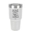Have Yourself a Merry Little Camper - Laser Engraved Stainless Steel Drinkware - 1647 -