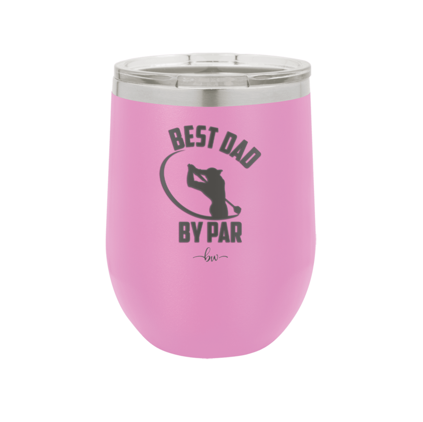 Best Dad by Par 1 Golf Dad - Laser Engraved Stainless Steel Drinkware - 1650 -