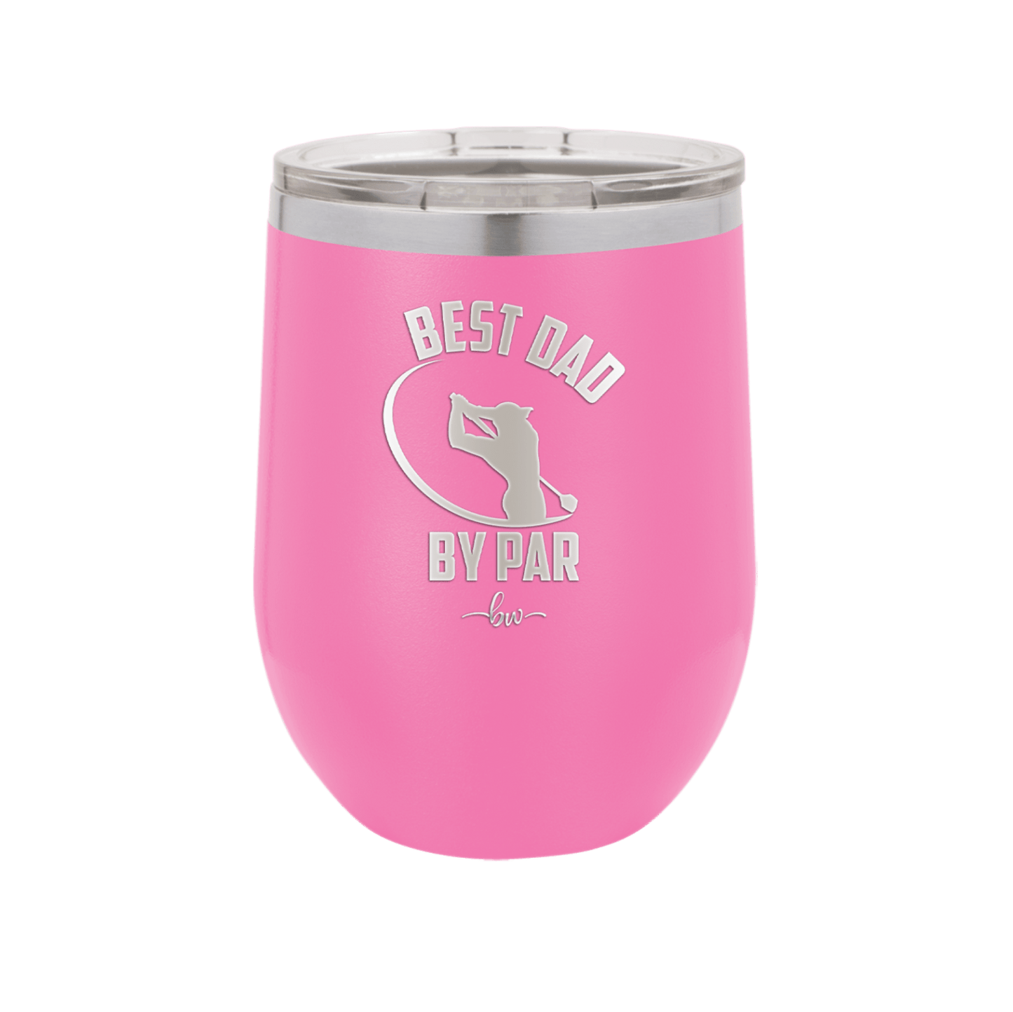 Best Dad by Par 1 Golf Dad - Laser Engraved Stainless Steel Drinkware - 1650 -